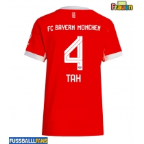 Bayern Munich Jonathan Tah #4 Heimtrikot Frauen 2025-26 Kurzarm